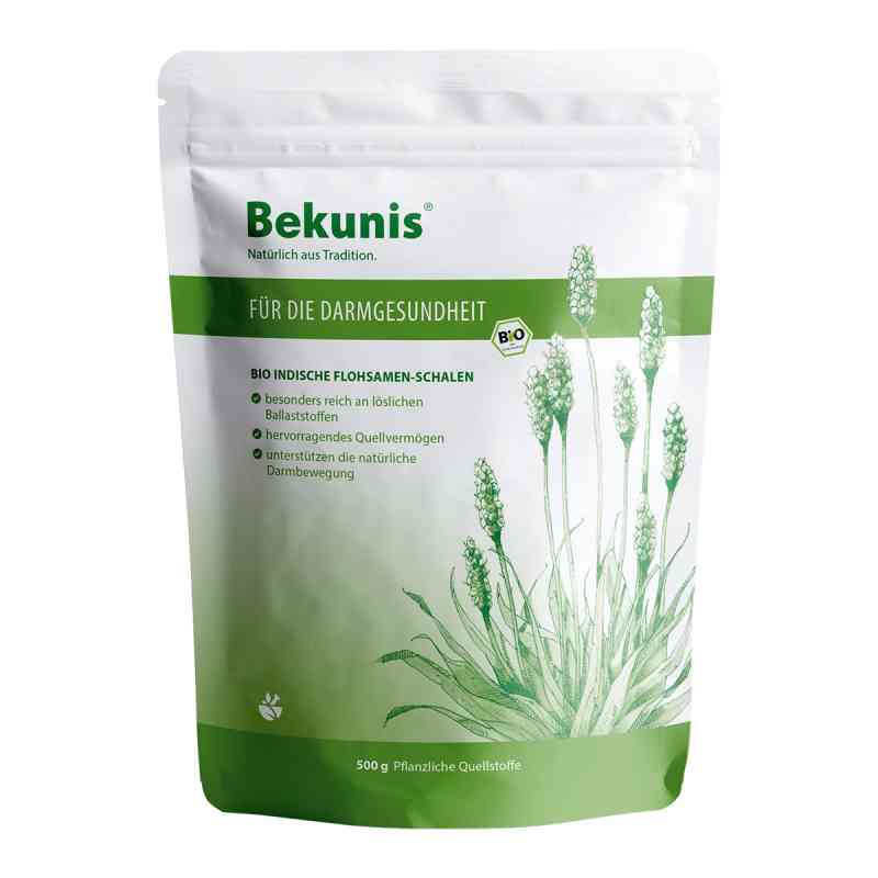 Bekunis Bio indische Flohsamenschalen 500 g von  PZN 16348395