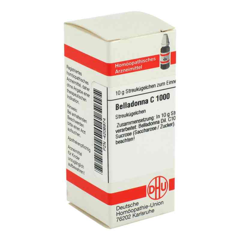 Belladonna C1000 Globuli 10 g von DHU-Arzneimittel GmbH & Co. KG PZN 04206974