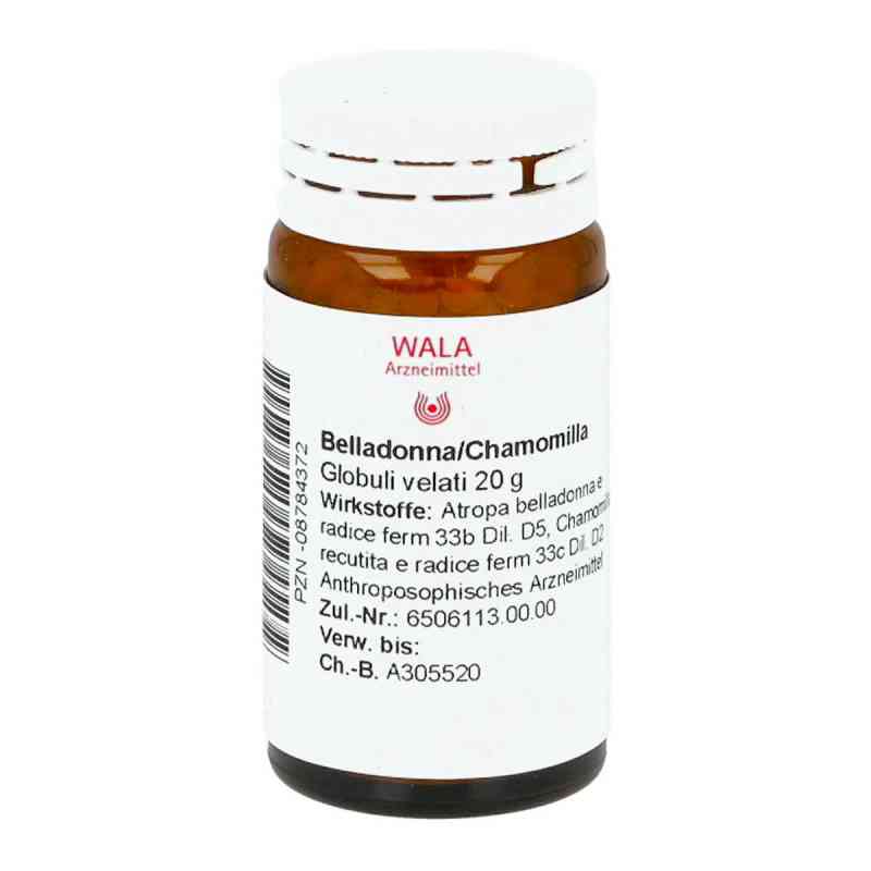 Belladonna Chamomilla Globuli 20 g von WALA Heilmittel GmbH PZN 08784372