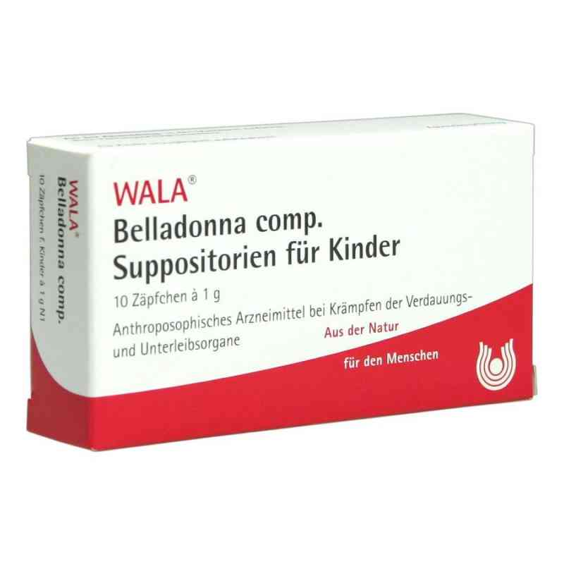 Belladonna Comp. Kindersuppositorien 10X1 g von WALA Heilmittel GmbH PZN 01880776