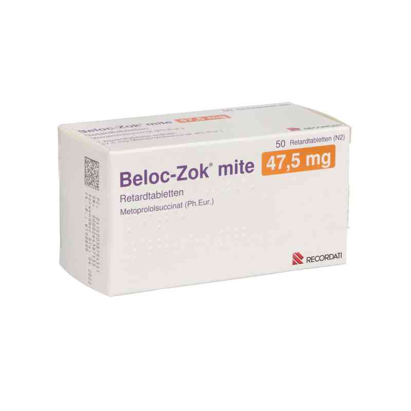 Beloc-Zok mite 47,5mg 50 stk von Recordati Pharma GmbH PZN 03879435