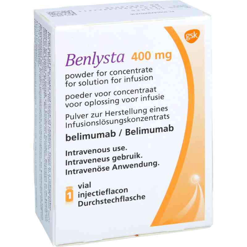 Benlysta 400 mg Infusionspulver 1 stk von GlaxoSmithKline GmbH & Co. KG PZN 08878038