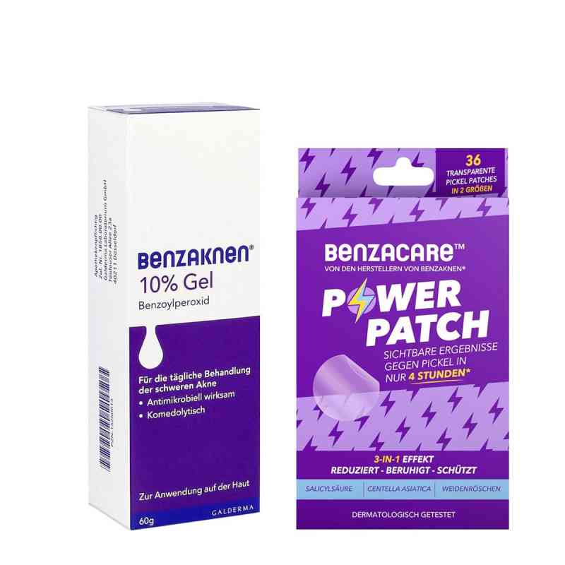 Benzaknen 10% + Benzacare Power Patch gegen Pickel 1 stk von Galderma Laboratorium GmbH PZN 08105140