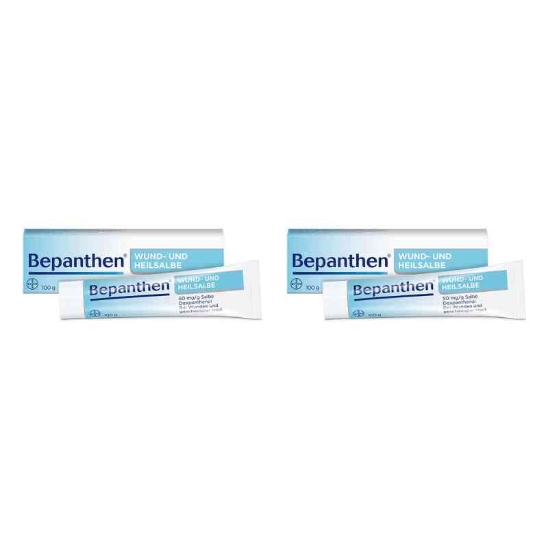 Bepanthen Wund- und Heilsalbe 2x100 g von Bayer Vital GmbH PZN 08100771