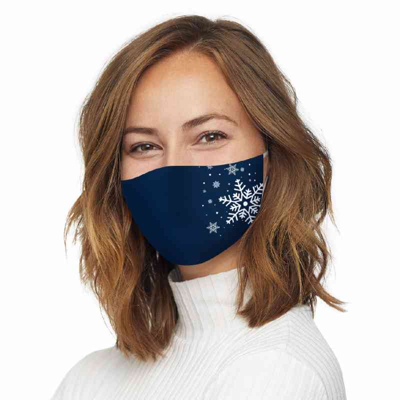 Bepolite Maske antibakteriell waschbar snowflakes 1 stk von CCS Germany GmbH PZN 16925645
