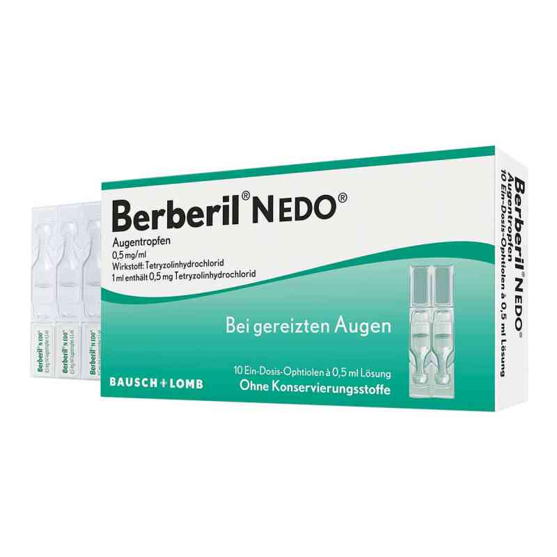 Berberil N EDO Augentropfen 10X0.5 ml von Dr. Gerhard Mann PZN 00255510