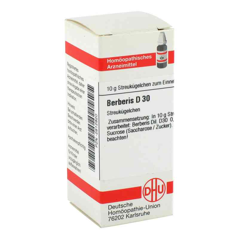 Berberis D30 Globuli 10 g von DHU-Arzneimittel GmbH & Co. KG PZN 02812920
