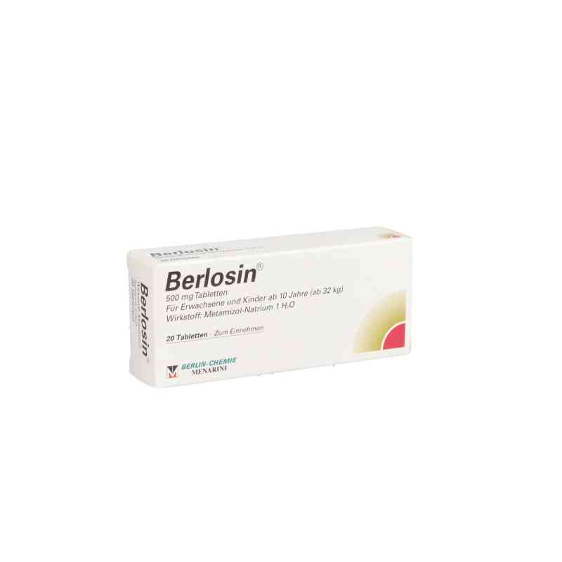 Berlosin Tabletten 20 stk von BERLIN-CHEMIE AG PZN 11557680