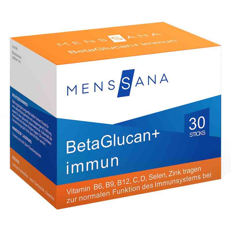 BetaGlucan+ immun MensSana Sticks 30 stk von MensSana AG PZN 17853652