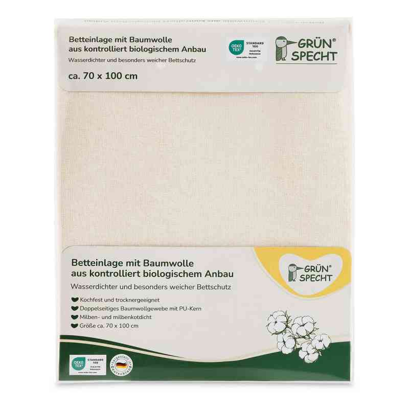 Betteinlage mit Baumwolle aus kontrolliert biologischem Anbau, c 1 stk von GRÜNSPECHT Naturprodukte GmbH PZN 08108623