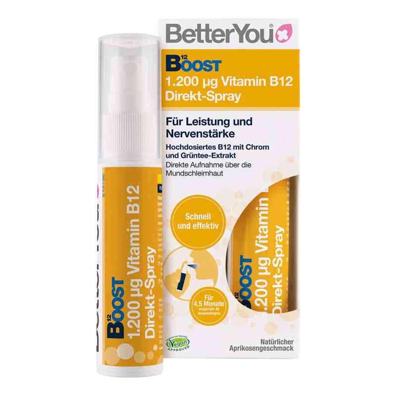 BetterYou Boost Vitamin B12 Direkt-Spray 25 ml von Hansa Naturheilmittel GmbH PZN 17827494