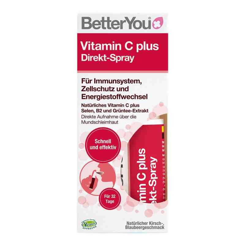BetterYou Vitamin C Plus Direkt-Spray 25 ml von roha apothekendienste GmbH PZN 16879230