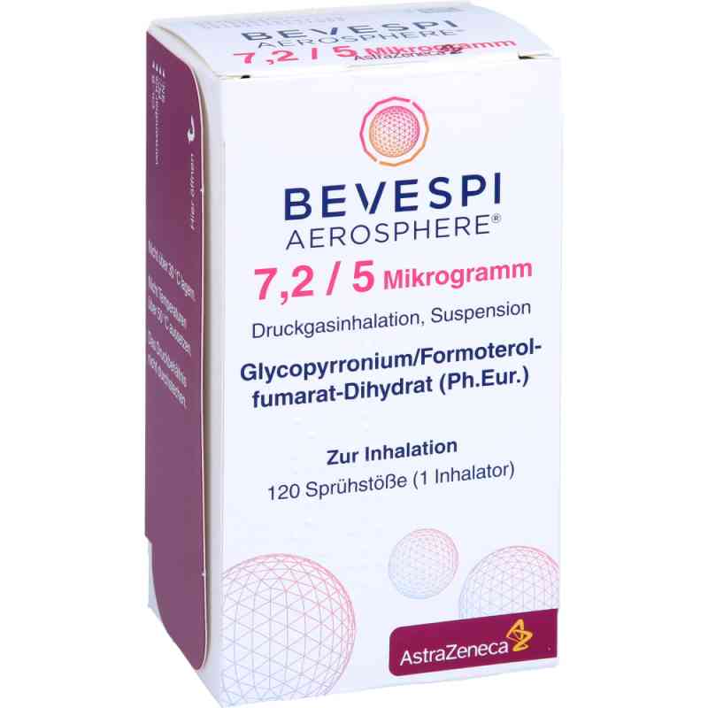 Bevespi Aerosphere 7,2 [my]g/5 [my]g Dru.gasinh.12 1 stk von AstraZeneca GmbH PZN 13570710