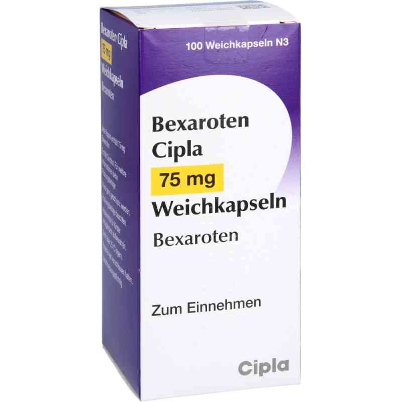 Bexaroten Cipla 75 Mg Weichkapseln 100 stk von Cipla Europe NV PZN 18250097