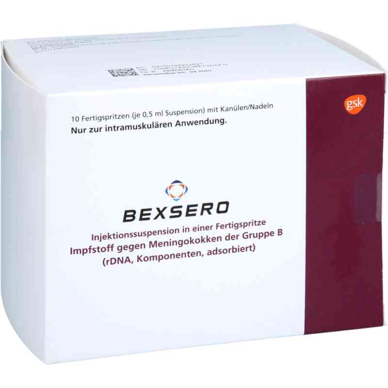 Bexsero Injektionssuspension I.e.fertigspritze 10X0.5 ml