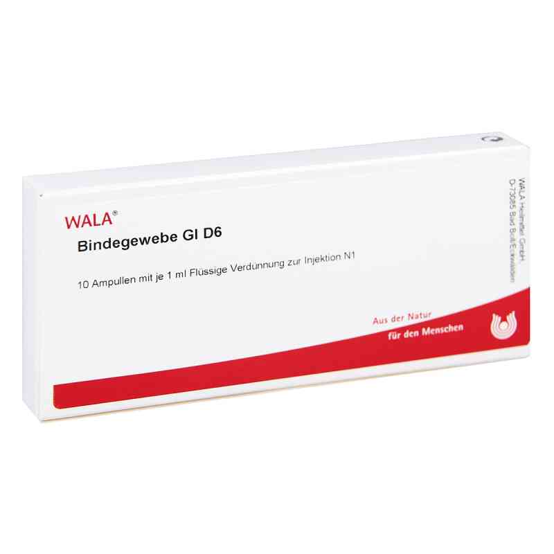 Bindegewebe Gl D6 Ampullen 10X1 ml von WALA Heilmittel GmbH PZN 02831142