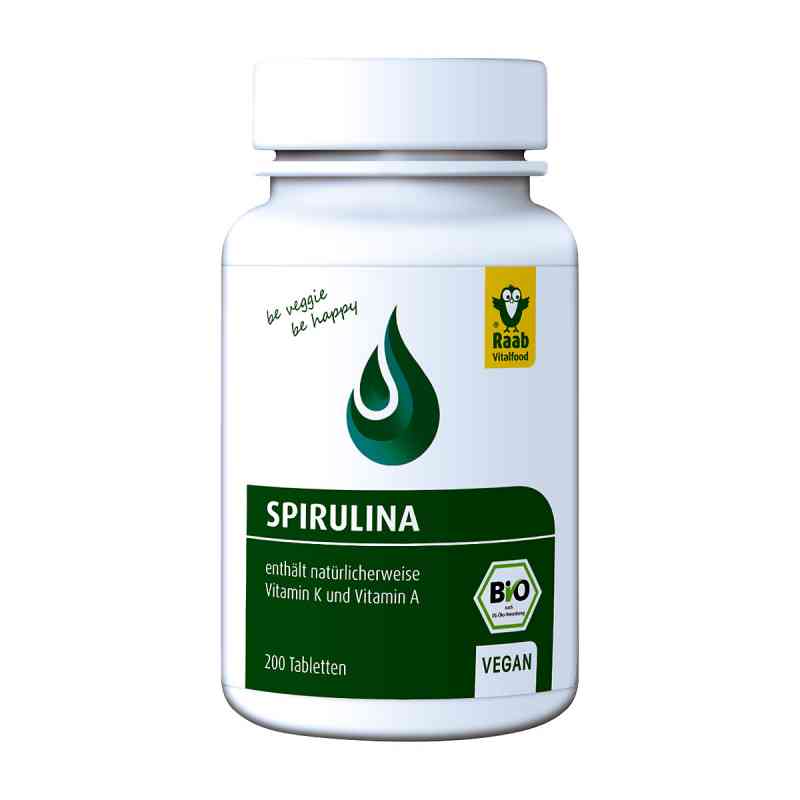 Bio Spirulina Tabletten 200 stk von ALLPHARM Vertriebs GmbH PZN 13978032