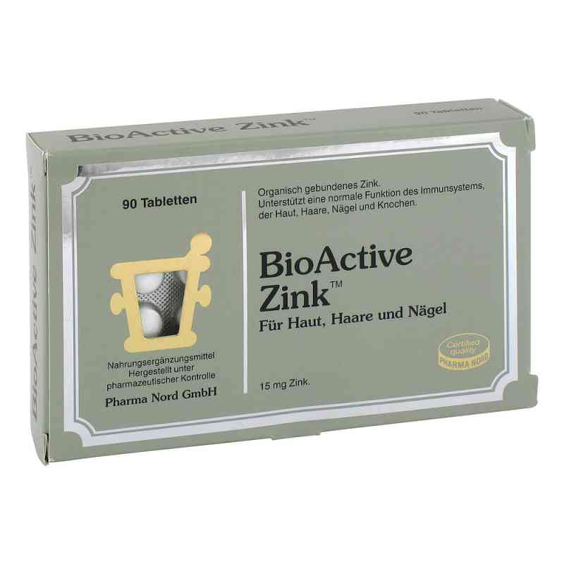 Bioactive Zink Tabletten 90 stk von Pharma Nord Vertriebs GmbH PZN 14288447