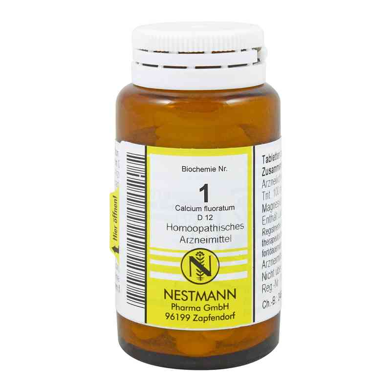 Biochemie 1 Calcium fluoratum D12 Tabletten 100 stk von NESTMANN Pharma GmbH PZN 05955560