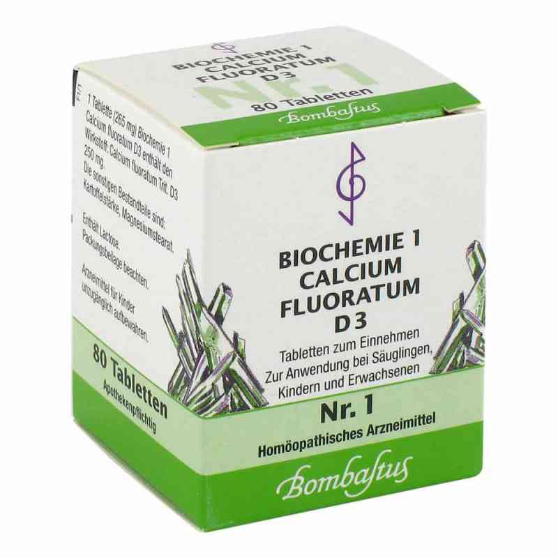 Biochemie 1 Calcium fluoratum D3 Tabletten 80 stk von Bombastus-Werke AG PZN 04324596