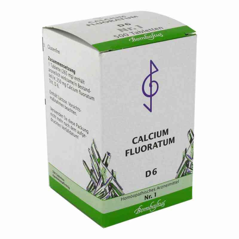 Biochemie 1 Calcium fluoratum D6 Tabletten 500 stk von Bombastus-Werke AG PZN 04324834