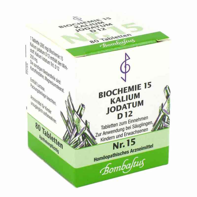 Biochemie 15 Kalium jodatum D12 Tabletten 80 stk von Bombastus-Werke AG PZN 04324780