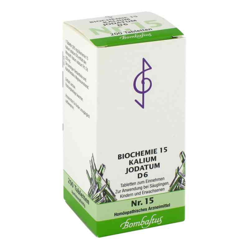 Biochemie 15 Kalium jodatum D6 Tabletten 200 stk von Bombastus-Werke AG PZN 04324774