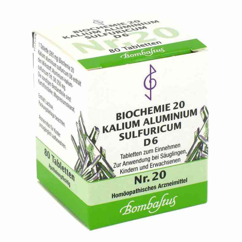 Biochemie 20 Kalium aluminium sulf.D 6 Tabletten 80 stk von Bombastus-Werke AG PZN 04325118