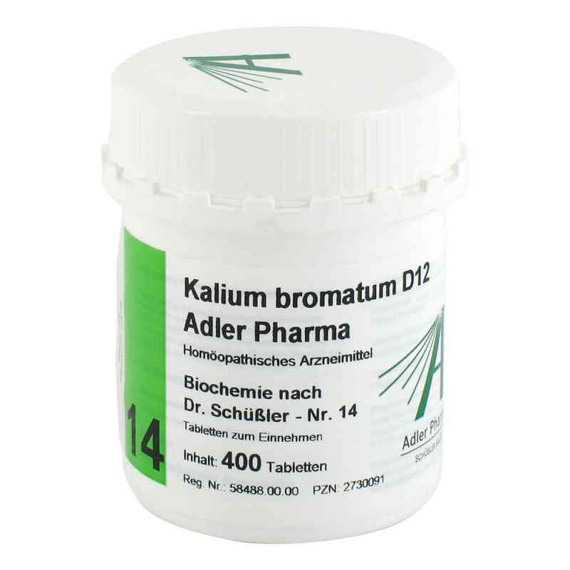 Biochemie Adler 14 Kalium brom.D12 Adl.ph. Tabletten 400 stk von Adler Pharma Produktion und Vert PZN 02730091