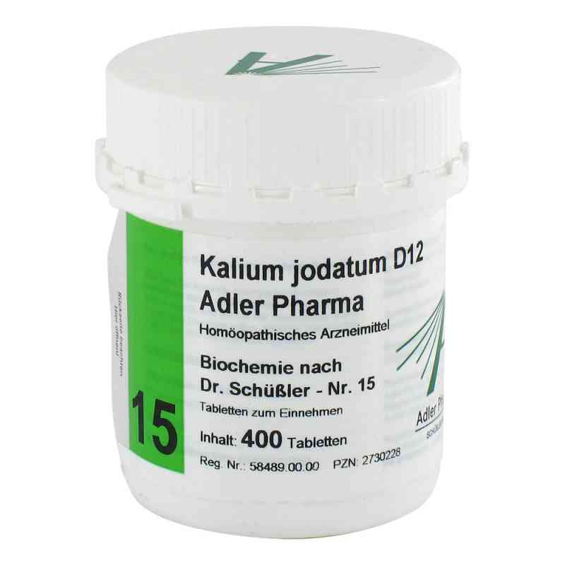 Biochemie Adler 15 Kalium jodat.D12 Adl.p. Tabletten 400 stk von Adler Pharma Produktion und Vert PZN 02730228