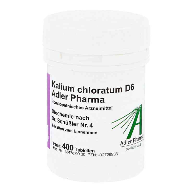 Biochemie Adler 4 Kalium chlor.D6 Adl.ph. Tabletten 400 stk von Adler Pharma Produktion und Vert PZN 02726936