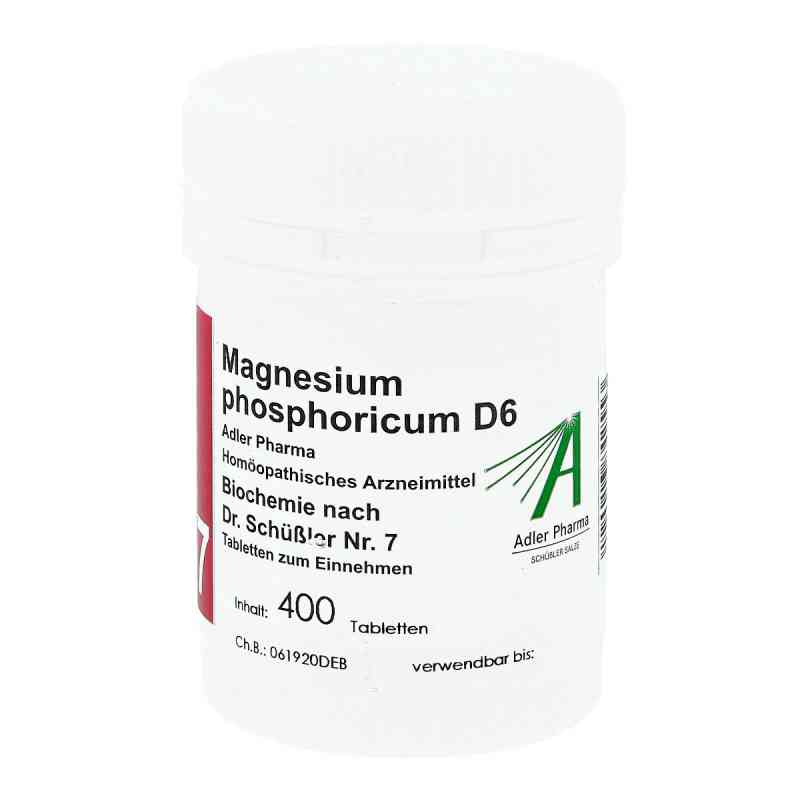Biochemie Adler 7 Magnesium phosphoricum D6 Adl.p. Tabletten 400 stk von Adler Pharma Produktion und Vert PZN 02727309