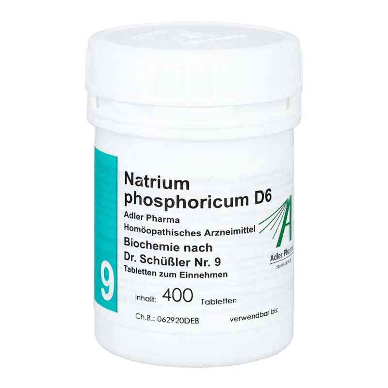 Biochemie Adler 9 Natrium phosphoricum D6 Adl.ph. Tabletten 400 stk von Adler Pharma Produktion und Vert PZN 02727686