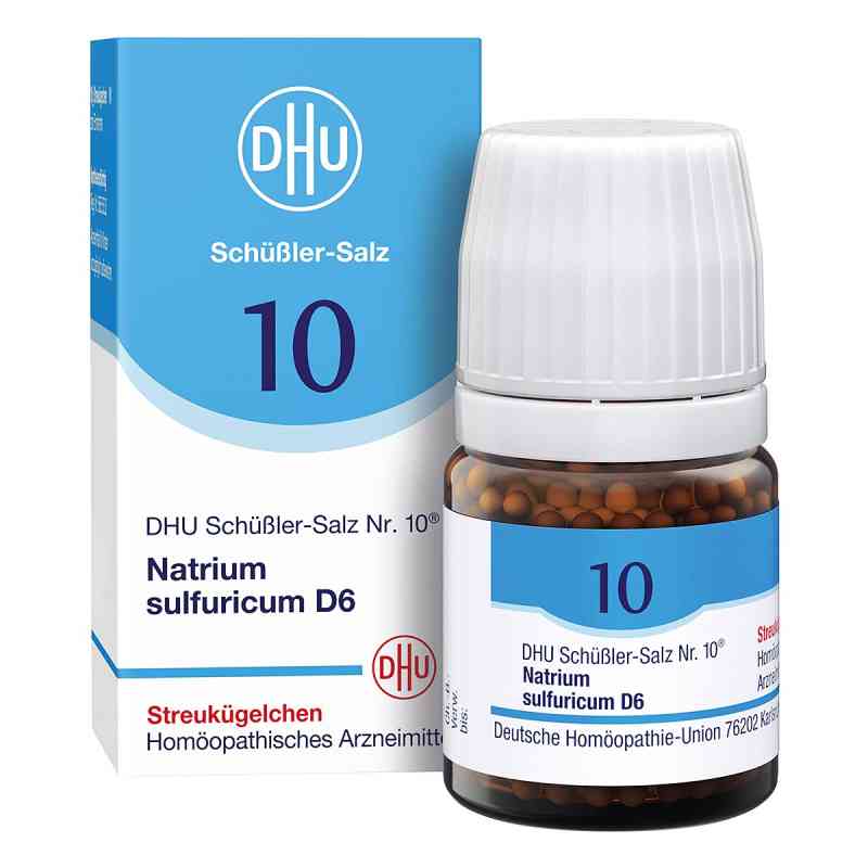 Biochemie Dhu 10 Natrium Sulfur D6 Globuli 10 g von DHU-Arzneimittel GmbH & Co. KG PZN 10545953
