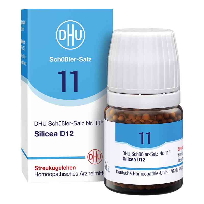 Biochemie Dhu 11 Silicea D12 Globuli 10 g von DHU-Arzneimittel GmbH & Co. KG PZN 10545976