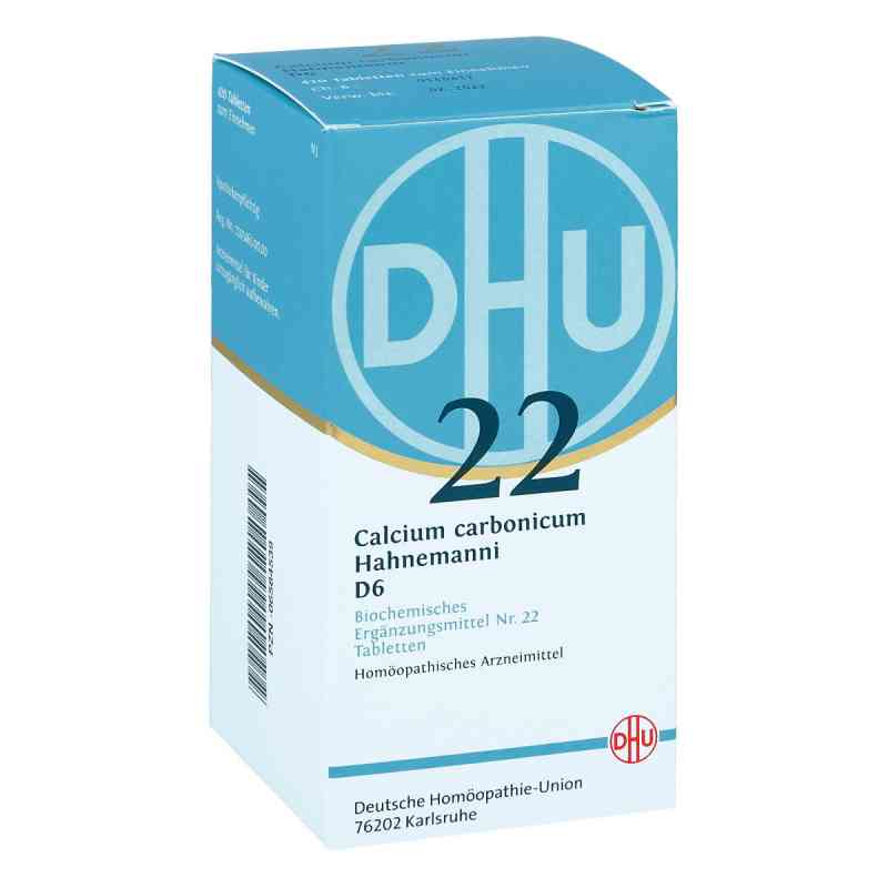 Biochemie Dhu 22 Calcium carbonicum D6 Tabletten 420 stk von DHU-Arzneimittel GmbH & Co. KG PZN 06584539