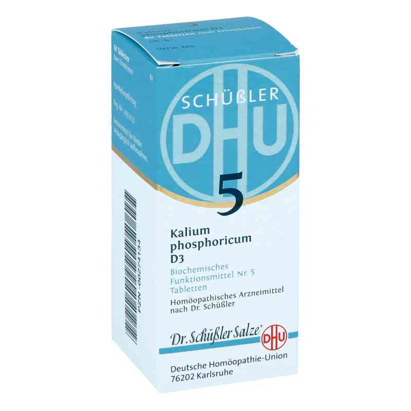 Biochemie Dhu 5 Kalium phosphorus D3 Tabletten 80 stk von DHU-Arzneimittel GmbH & Co. KG PZN 00274134