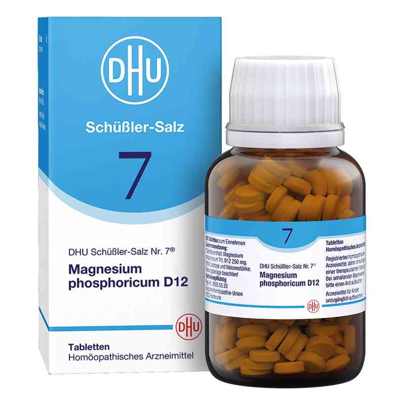 Biochemie Dhu 7 Magnesium phosphoricum D12 Tabletten 420 stk von DHU-Arzneimittel GmbH & Co. KG PZN 06584143