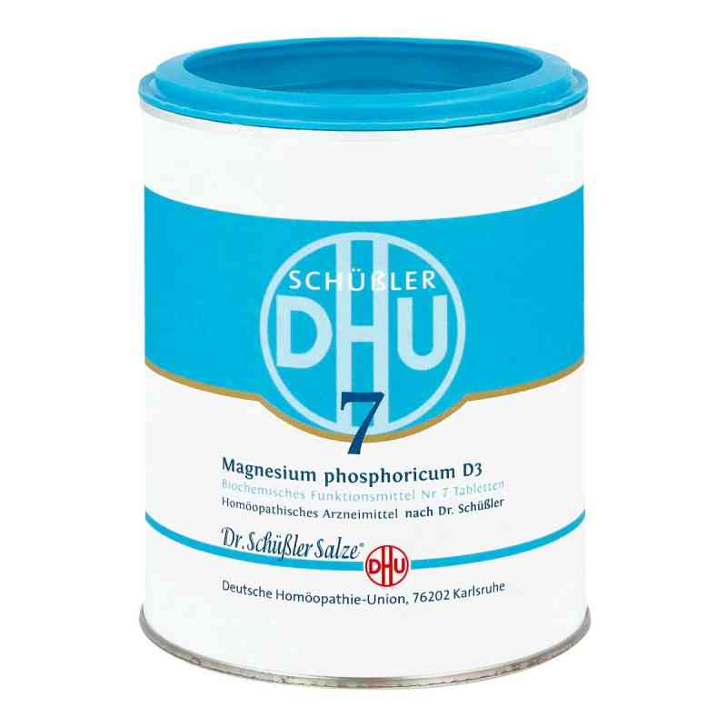 Biochemie Dhu 7 Magnesium phosphoricum D3 Tabletten 1000 stk von DHU-Arzneimittel GmbH & Co. KG PZN 00274341