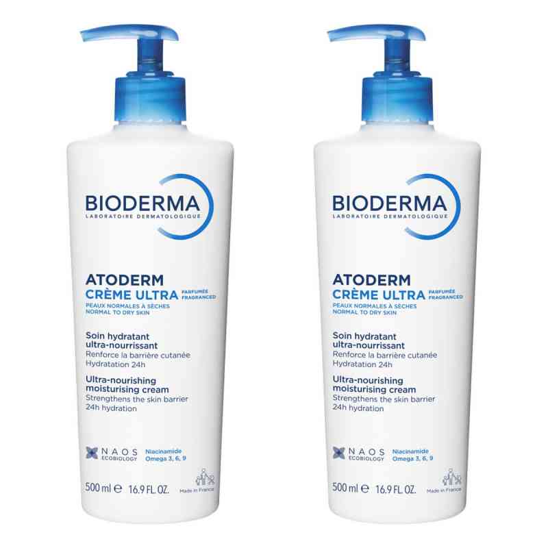Bioderma Atoderm Creme Ultra 2x500 ml von NAOS Deutschland GmbH PZN 08104740
