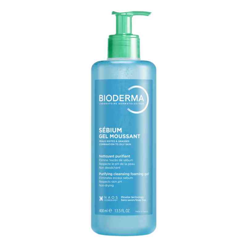 Bioderma Sebium Gel Moussant Reinigungsgel 400 ml von NAOS Deutschland GmbH PZN 20581884