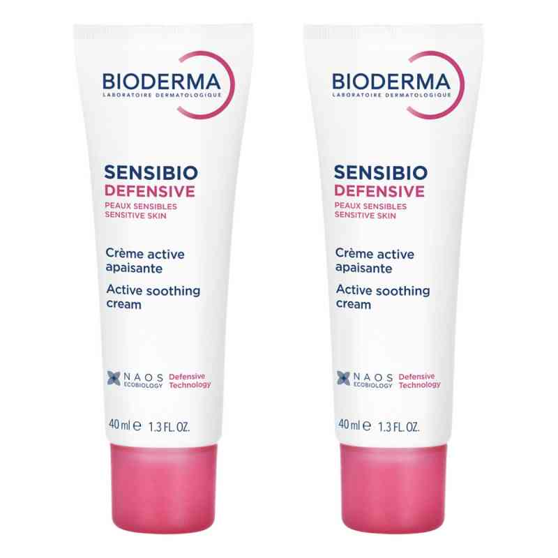 Bioderma Sensibio Defensive Tube 2x40 ml von NAOS Deutschland GmbH PZN 08104741