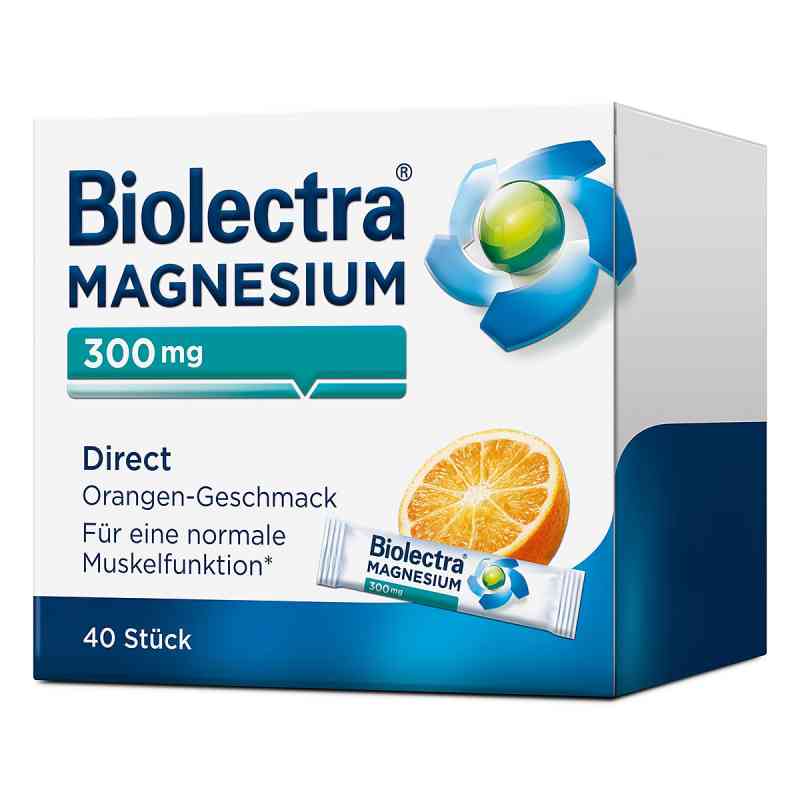 Biolectra Magnesium 300 mg Direct Orange 40 stk von HERMES Arzneimittel GmbH PZN 07795675