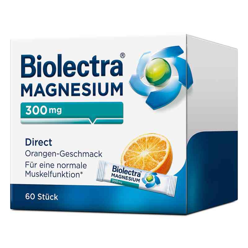 Biolectra Magnesium 300 mg Direct Orange 60 stk von HERMES Arzneimittel GmbH PZN 09617328