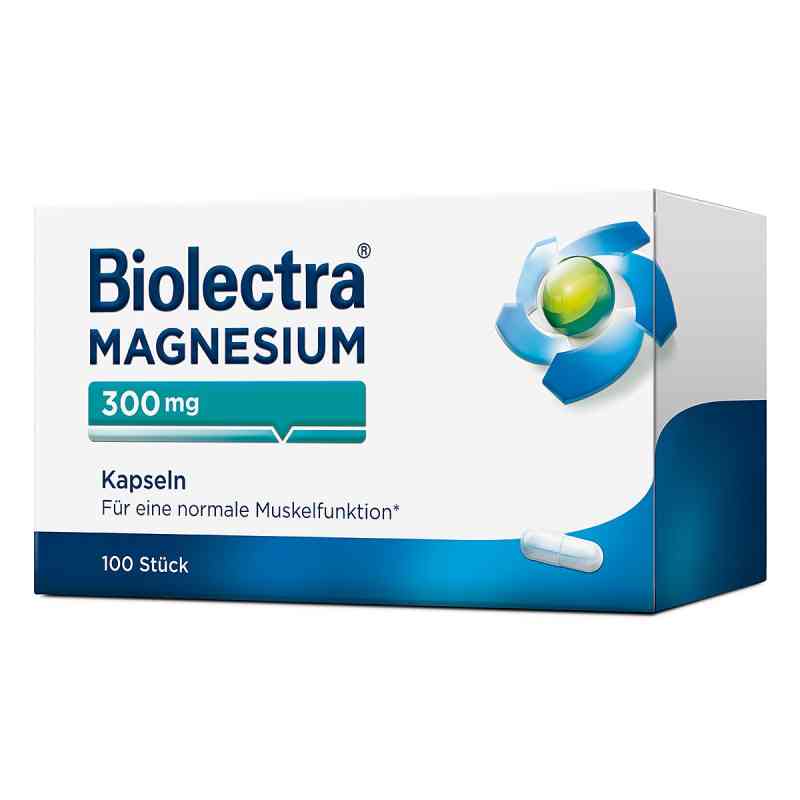 Biolectra Magnesium 300 mg Kapseln 100 stk von HERMES Arzneimittel GmbH PZN 00172333