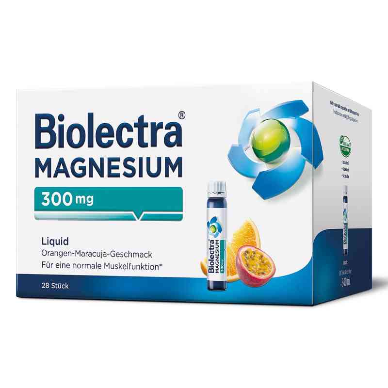 Biolectra Magnesium 300 mg Liquid 28 stk von HERMES Arzneimittel GmbH PZN 13986586