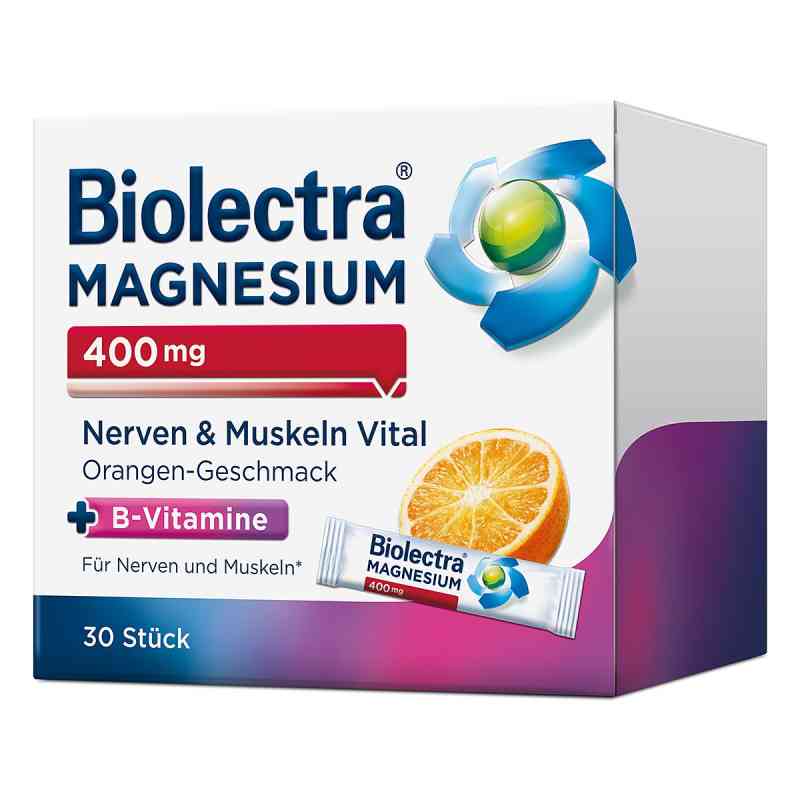Biolectra Magnesium 400 mg Nerven & Muskeln Vital 30 stk von HERMES Arzneimittel GmbH PZN 17604759