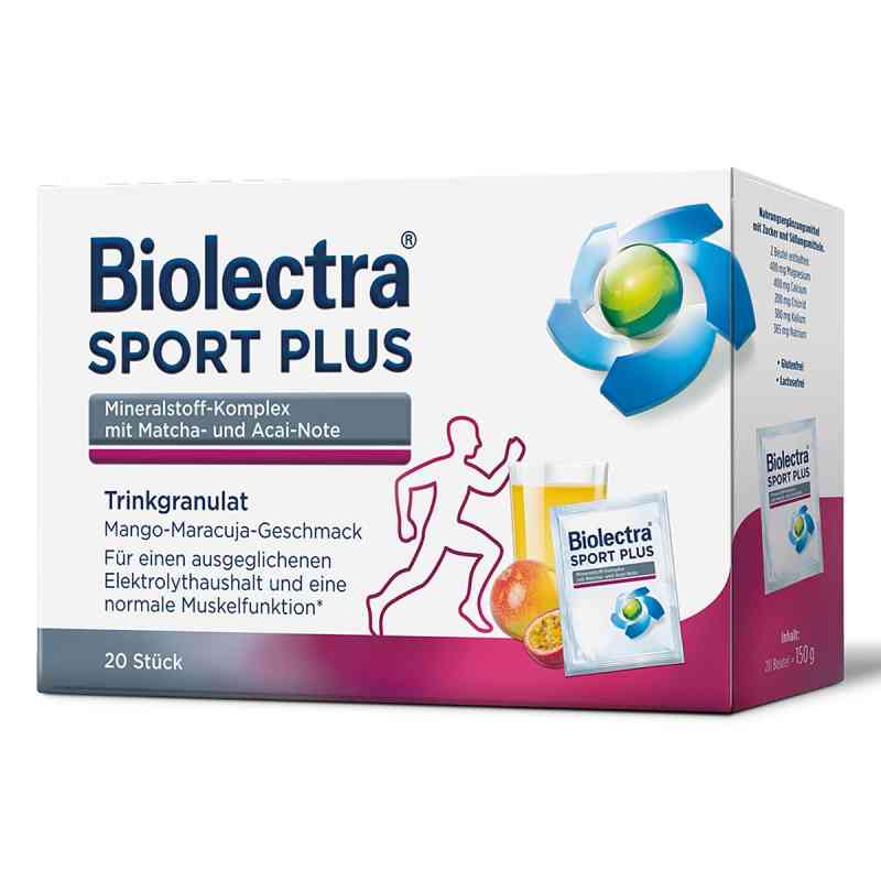 Biolectra Sport Plus Trinkgranulat 20 stk von HERMES Arzneimittel GmbH PZN 12668022