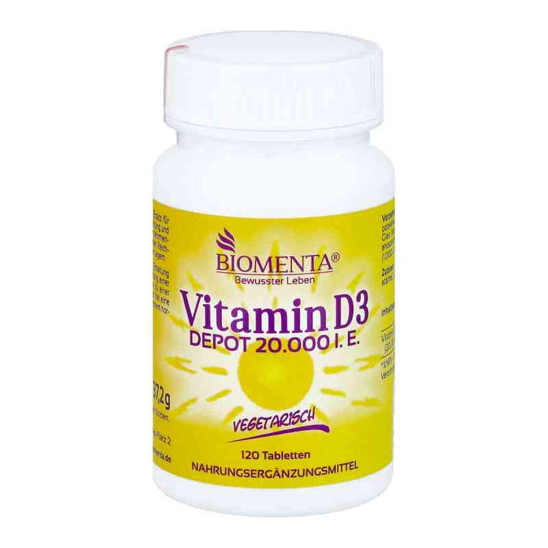 Biomenta Vitamin Depot D3 20.000 I.e. Vegetar.tab. 120 stk von Biomenta GmbH PZN 18016935