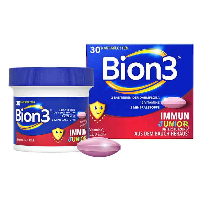 Bion3 Immun Junior Kautabletten 30 stk von WICK Pharma - Zweigniederlassung der Procter & Gam PZN 18860186